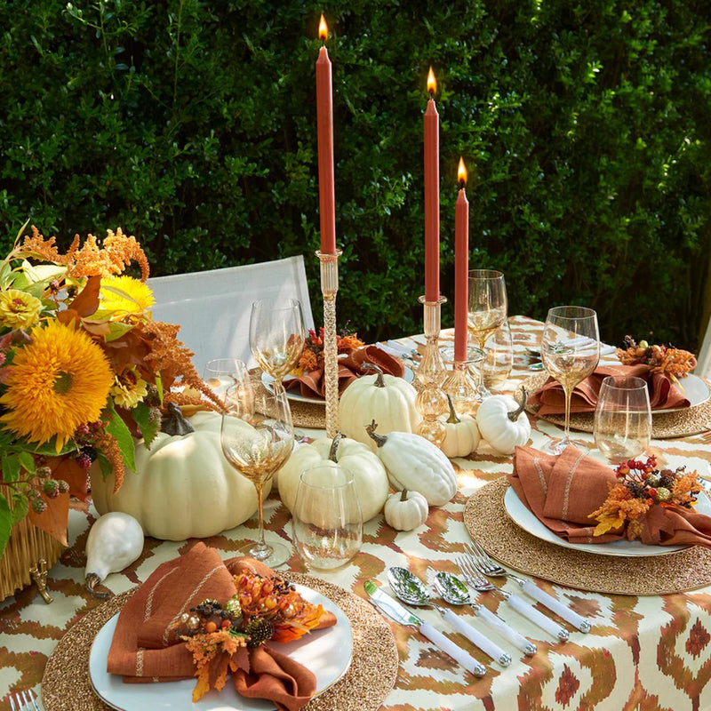 Fall Frolic Napkin Ring in Brown & Orange by Kim Seybert | Set of 4