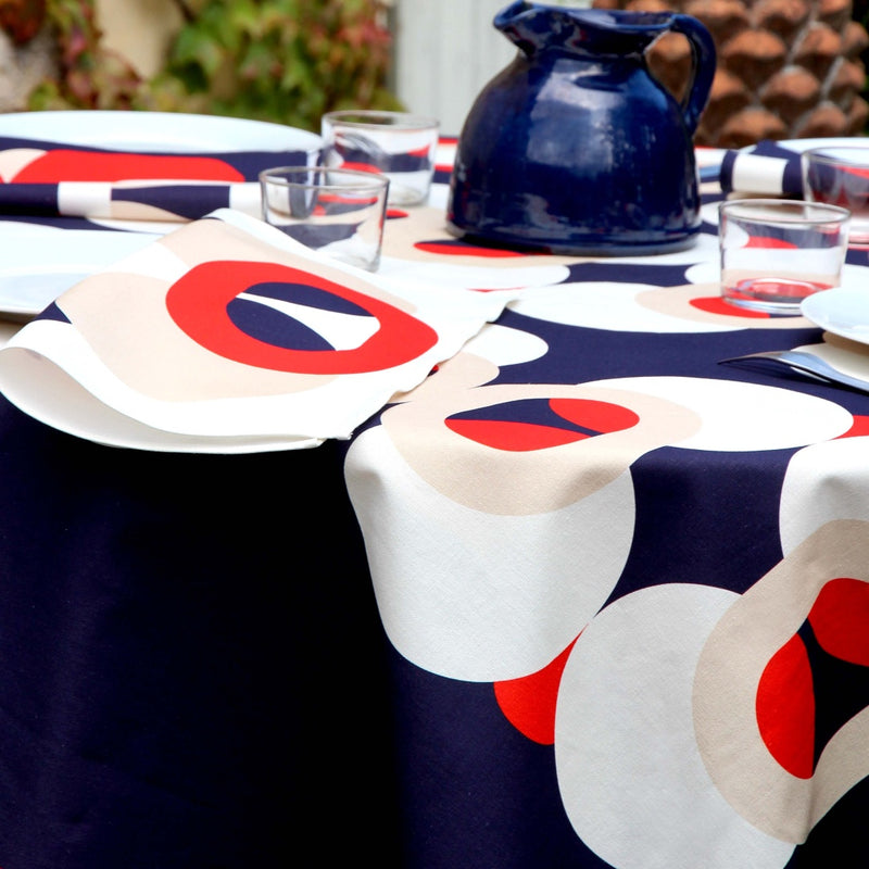 'Bubble' Tablecloth 70`s Inspired by Alto Duo