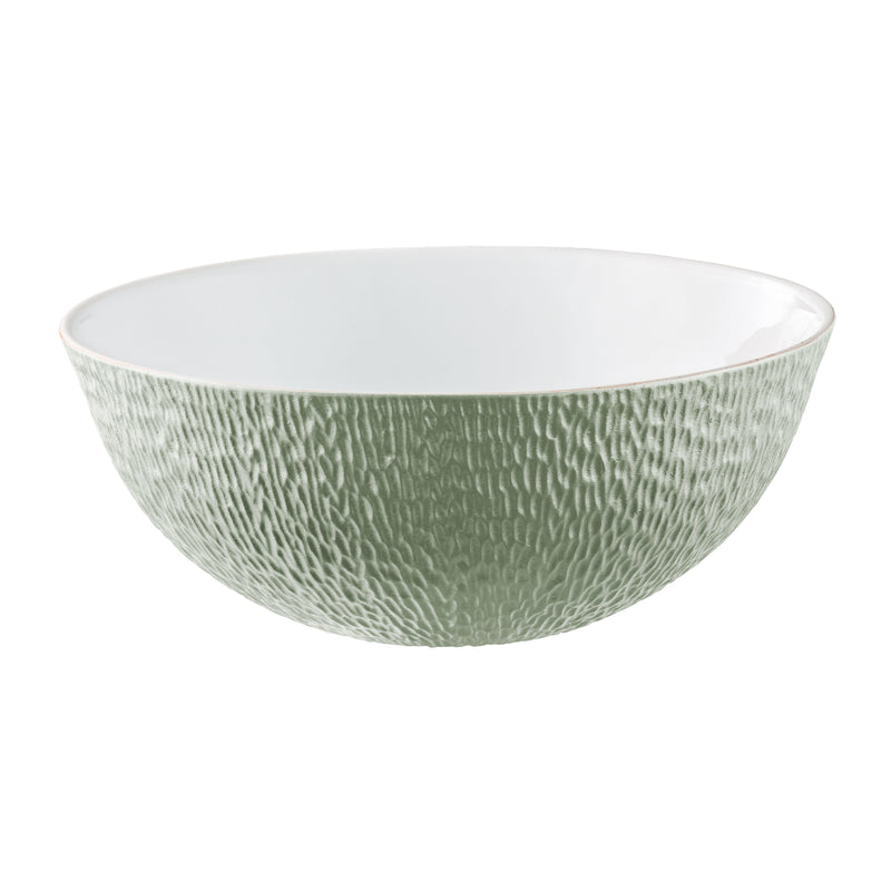Calabash Shaped Salad Bowl - Minéral Irisé Céladon