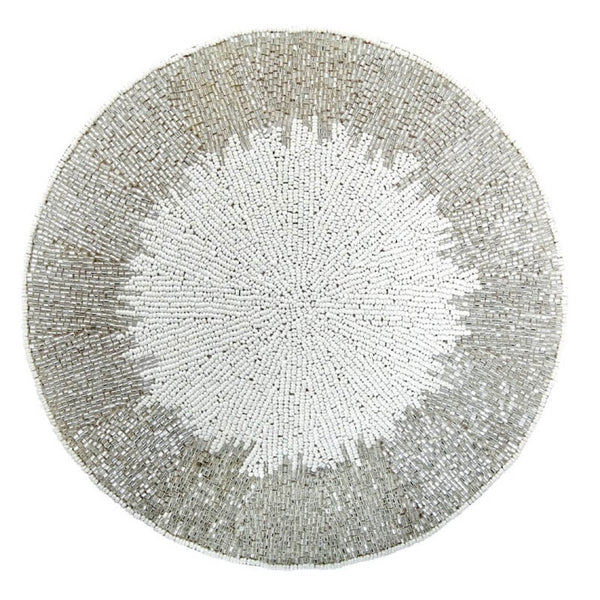 'Celebration' Hand Beaded Placemat by Von Gern Home | Set of 4