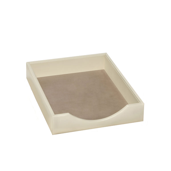Amiramour Leather Paper Tray 'Celio Diamonds' A4 by Giobagnara x Riviere 1