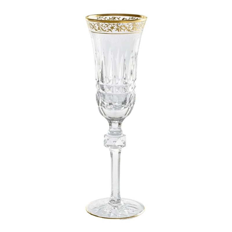 Amiramour Viktoria Champagne Flute by Cristallerie de Montbronn 