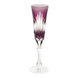 Chartres Champagne Flute by Cristallerie de Montbronn