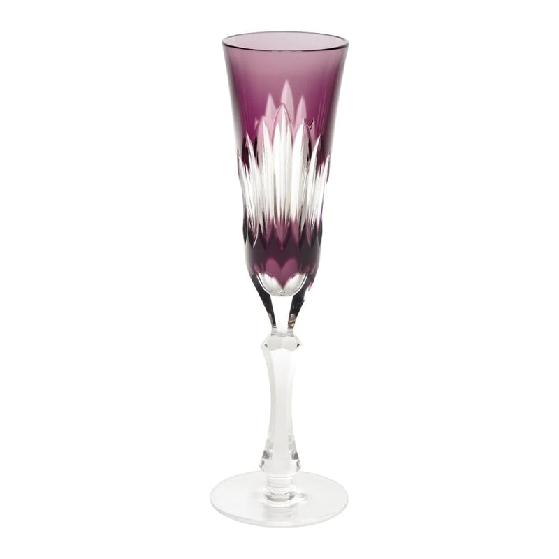 Chartres Champagne Flute by Cristallerie de Montbronn