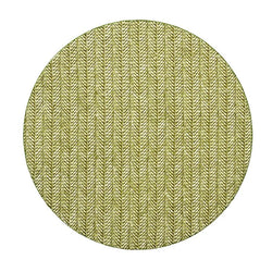 Chevron Placemat in Moss Green | Set of 4