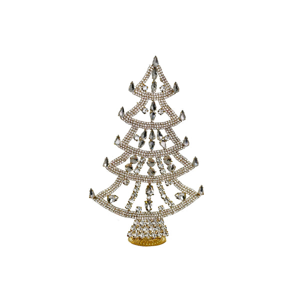 Christmas Tree Jewel in Silver and Gold 22cm
