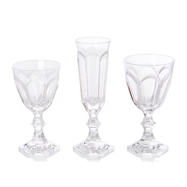 'DOLCE VITA' Wine Glasses in Clear by Mario Luca Giusti - Set of 6