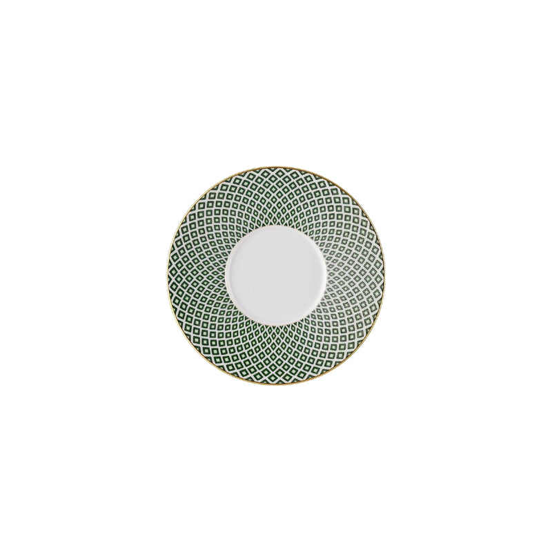 Amiramour Coffee Saucer - Francis Carreau Green by Rosenthal 