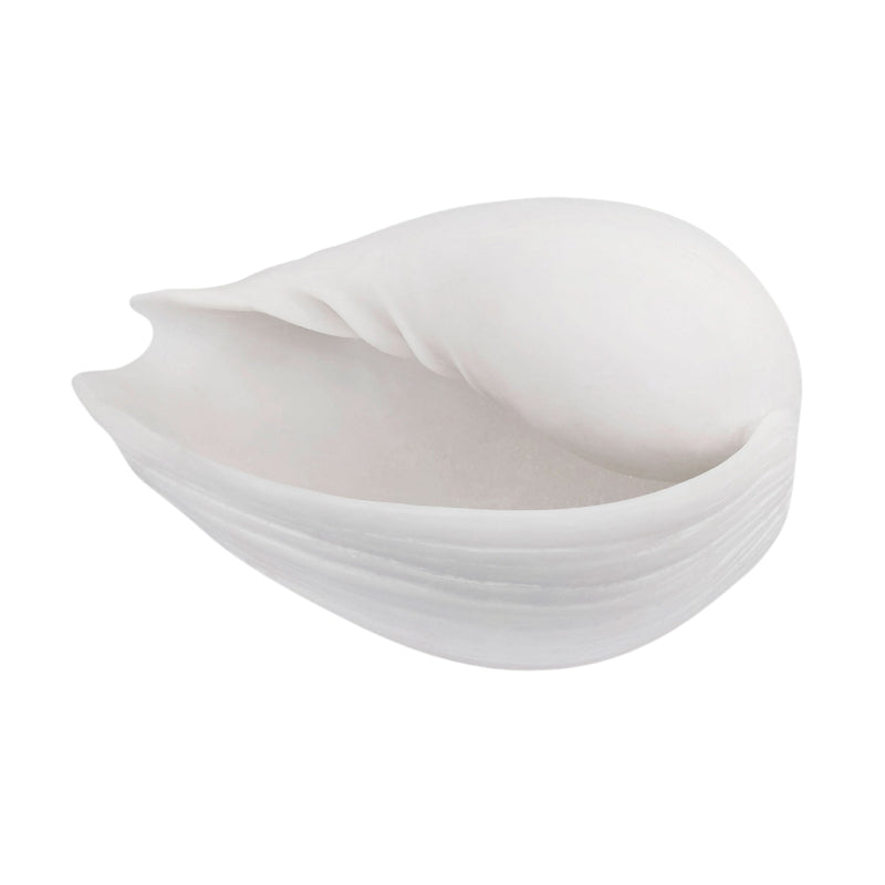 Faux Conch Shell in Off-white | Small