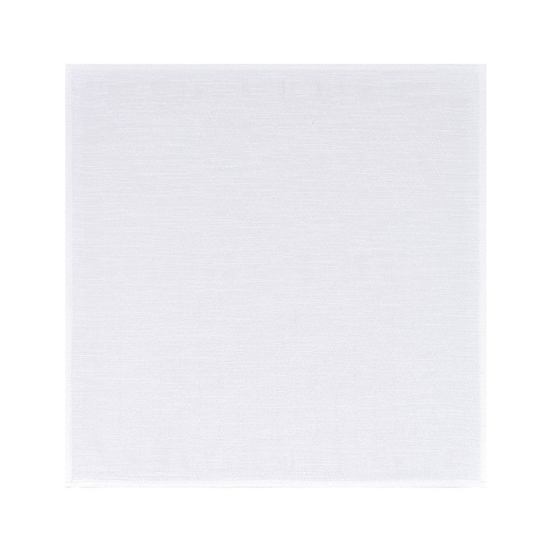 'Club' Cotton Napkin in White by Le Jacquard Français | Set of 4