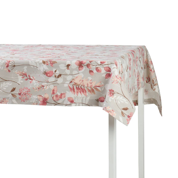 'Wild Rose cotton tablecloth' by Roseberry Home