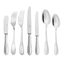Amiramour Cutlery Set of 84 Pieces - 'Lauriers' by Ercuis - Silver Plated