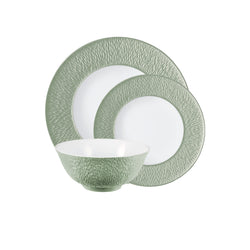 Amiramour Dinnerware Set of 12 Pieces - Minéral Irisé Céladon by Raynaud 1