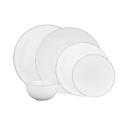 Amiramour Dinnerware Set of 30 Pieces - Monceau Platine by Raynaud