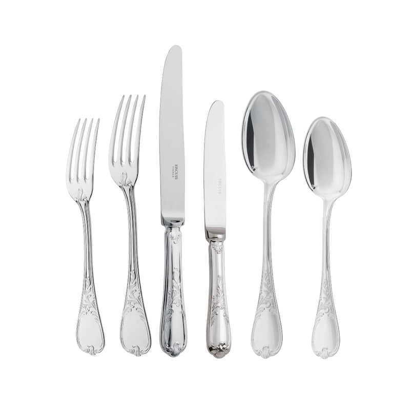 Cutlery Set of 36 Pieces - Du Barry Silver Plated by Ercuis