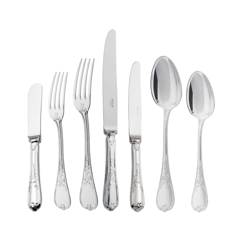 Cutlery Set of 84 Pieces - Du Barry Silver Plated by Ercuis