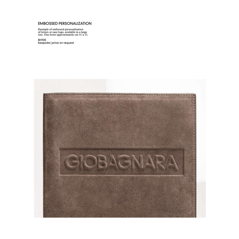 Leather Folder 'Two' A4 by Giobagnara