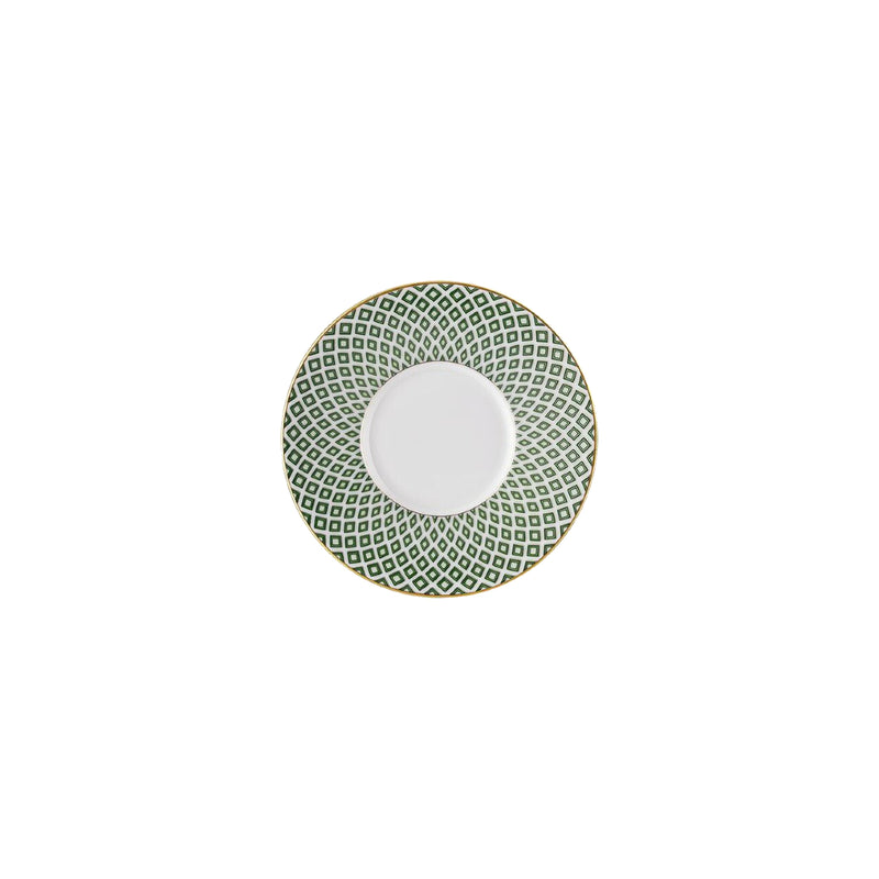 Amiramour Espresso/Mocha Cup with Saucer - Francis Carreau Green by Rosenthal 3