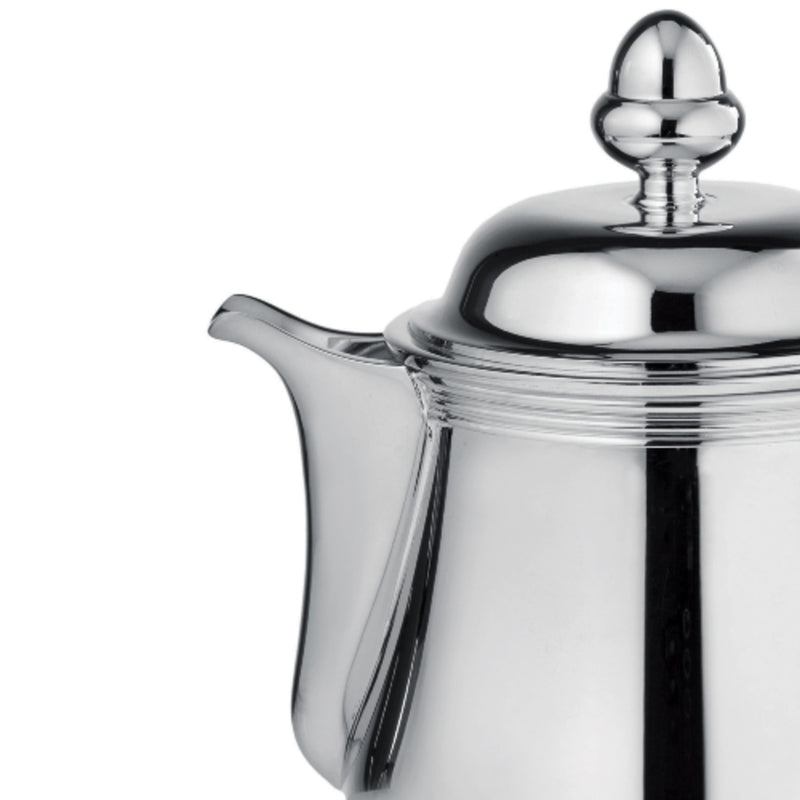 Rencontre Tea Pot with Handle 35cl, Silver Plated by Ercuis