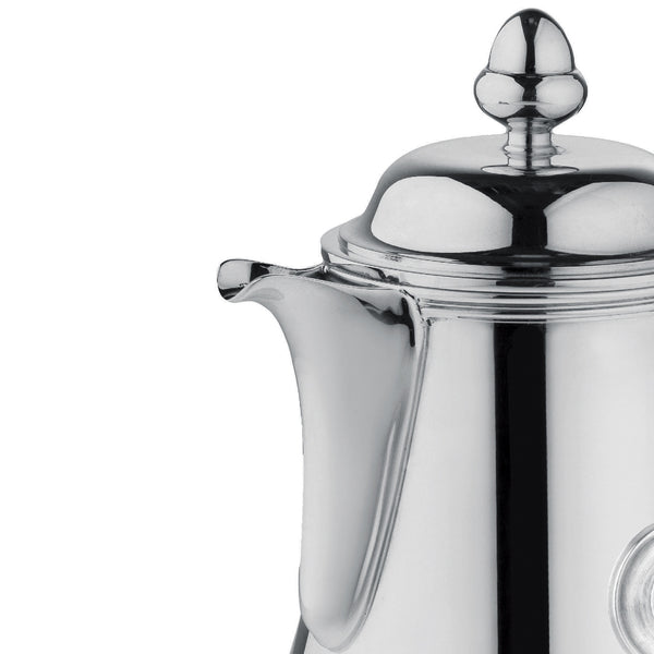 Rencontre Chocolate Pot with Handle 60cl, Silver Plated by Ercuis