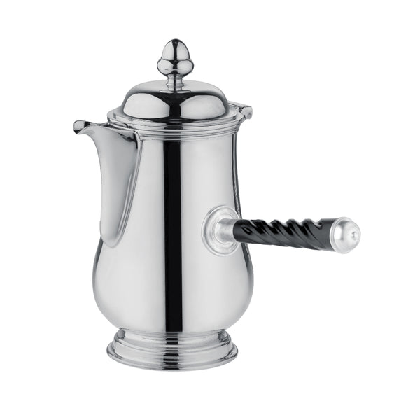 Rencontre Chocolate Pot with Handle 60cl, Silver Plated by Ercuis