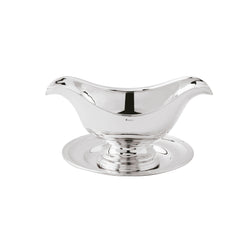 Rencontre Sauce Boat 42cl With Tray Silver Plated by Ercuis