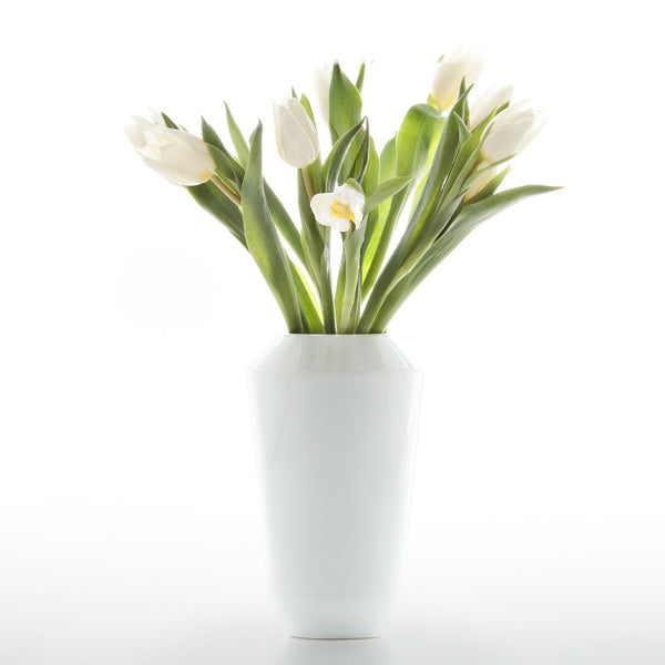 Vase, Luna in White - Small