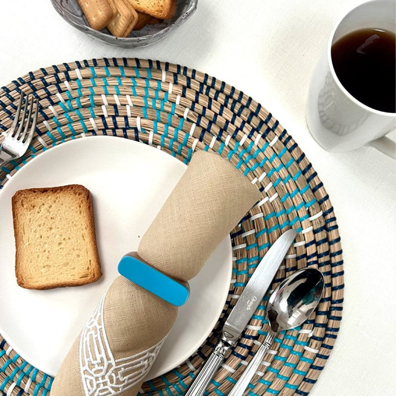 'Gaia' Woven Placemats by Von Gern - Set of 4