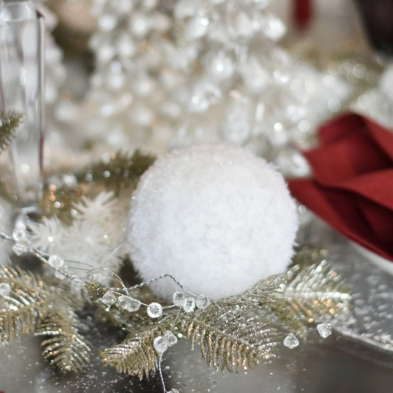 DIY Faux Snowballs  Winter wonderland christmas, Winter wonderland  decorations, Fake snowballs