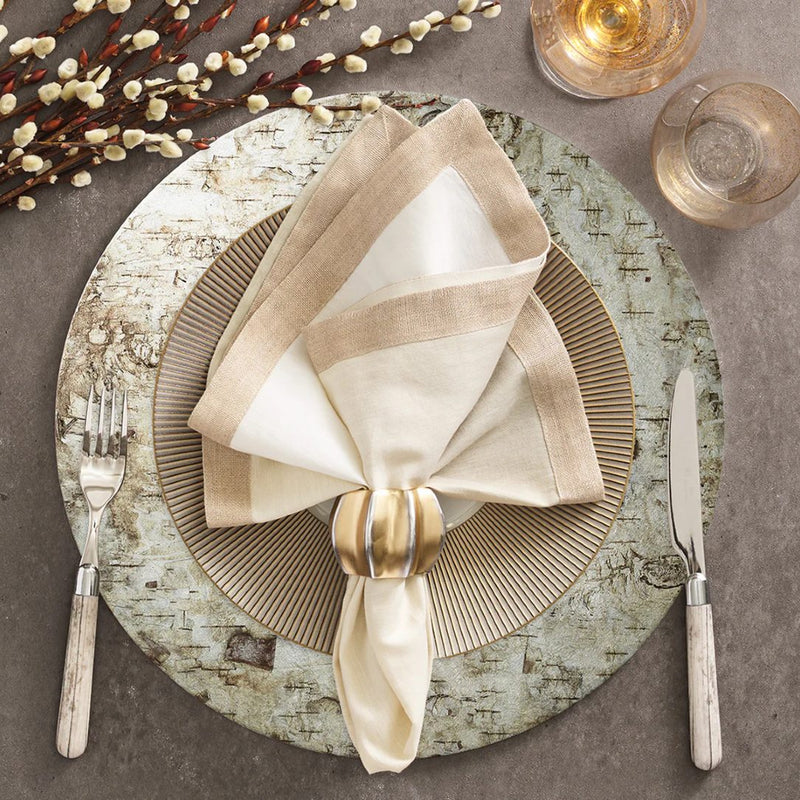 Gold and silver napkin rings outlet