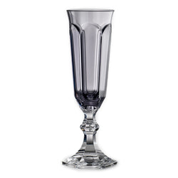 'DOLCE VITA' Champagne Glasses in Grey by Mario Luca Giusti - Set of 6