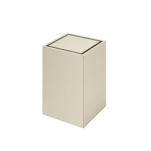 AmiramourLeather Wastepaper Bin 'Groove' by Giobagnara 