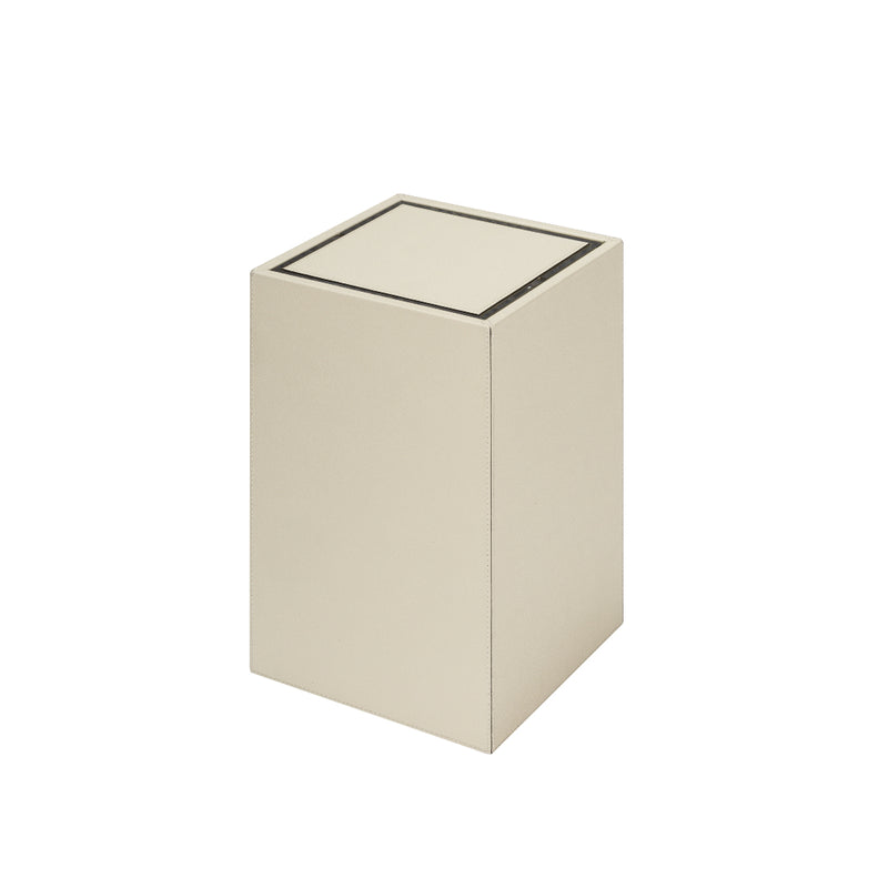 AmiramourLeather Wastepaper Bin 'Groove' by Giobagnara 