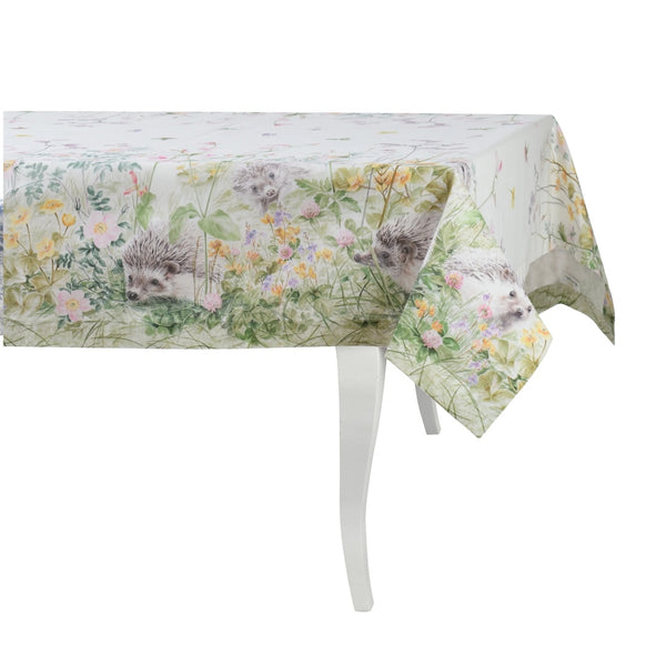 'Hedgehog cotton tablecloth' by Roseberry Home