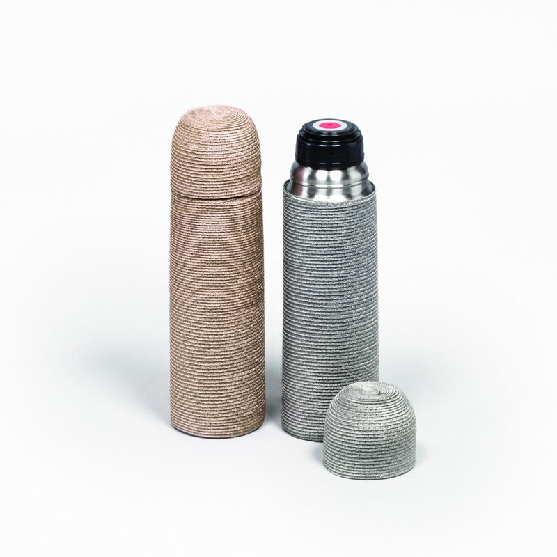 Amiramour 'Montaigne' TechStraw Covered Thermos by Giobaganara x Pigment France 2