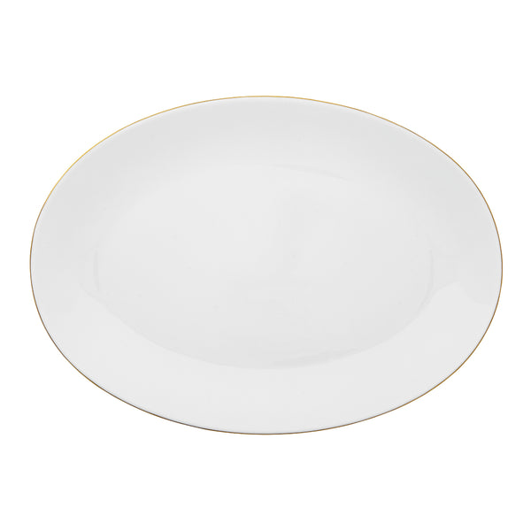 Amiramour Oval Platter Large - Monceau Gold by Raynaud 0360-37-502042