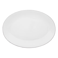 Amiramour Oval Platter Large - Monceau Platine by Raynaud