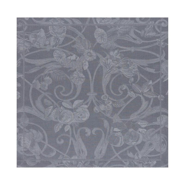 'Tivoli' Linen Napkin in Flannel by Le Jacquard Français | Set of 4