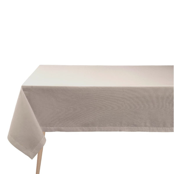 'Portofino' Tablecloth in Beige Linen by Le Jacquard Français