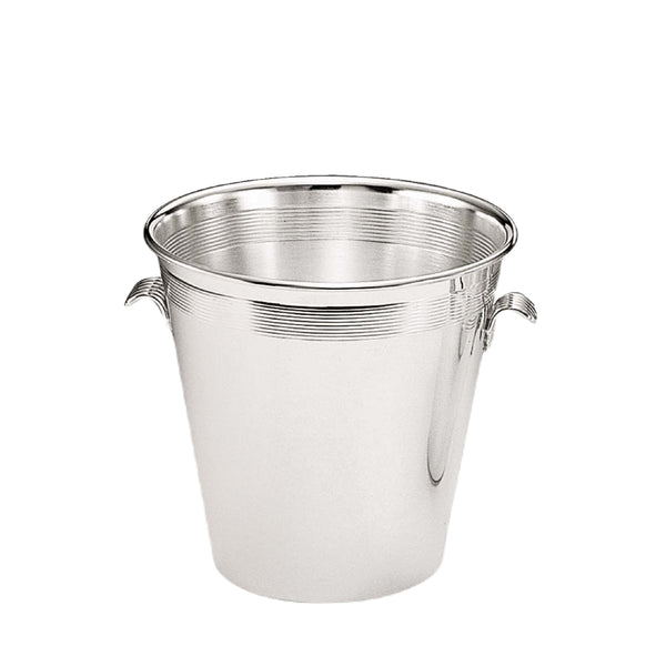 'Manhattan' Silver-Plated Champagne Bucket With Handles by Greggio