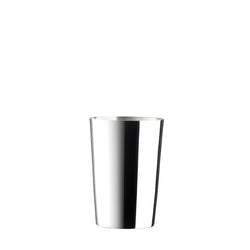 'Manhattan' Long Drink Glass Silver Plated By Greggio
