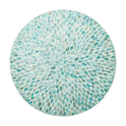 Marquis Placemat in Seafoam Blue by Kim Seybert | Set of 4
