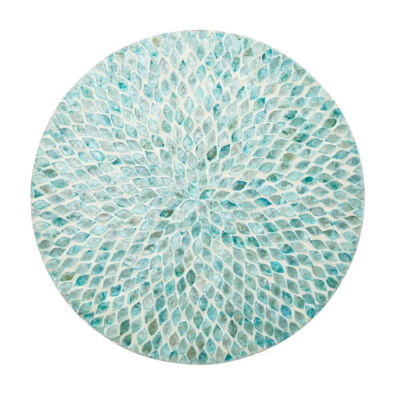 Marquis Placemat in Seafoam Blue by Kim Seybert | Set of 4