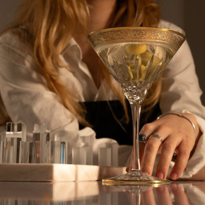 Amiramour Viktoria Martini Glass by Cristallerie de Montbronn 3