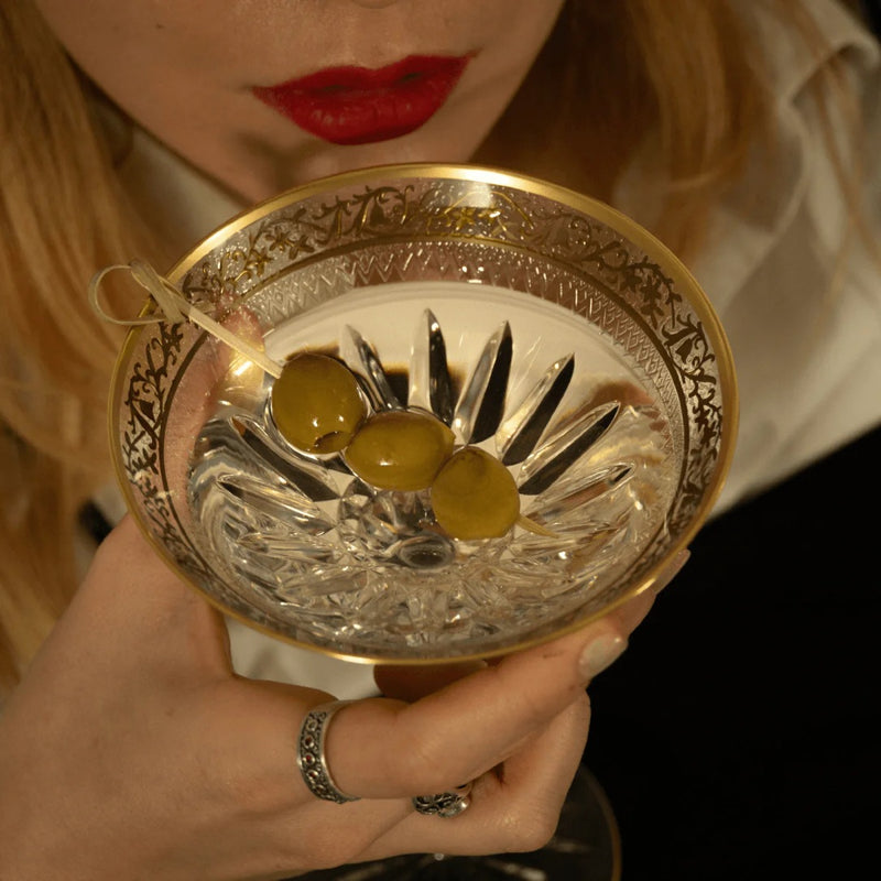Amiramour Viktoria Martini Glass by Cristallerie de Montbronn 4
