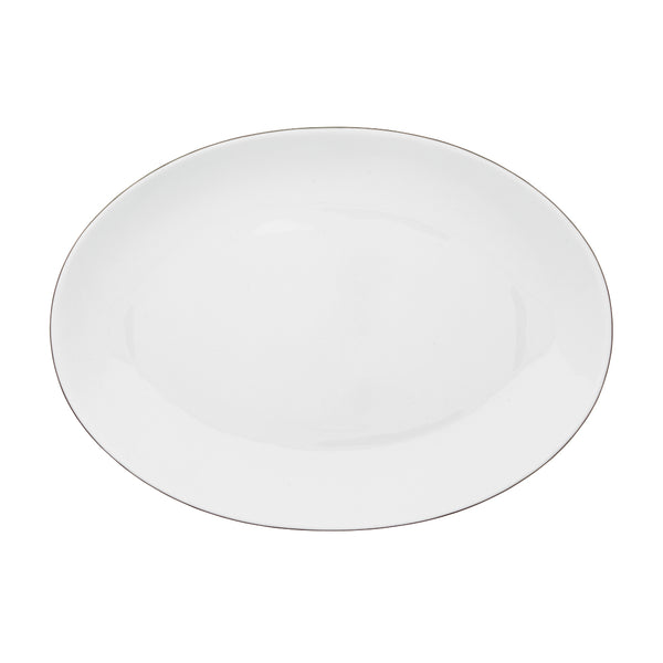 AmiramourOval Platter Medium - Monceau Platine by Raynaud