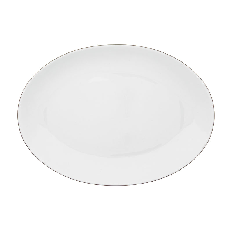 AmiramourOval Platter Medium - Monceau Platine by Raynaud