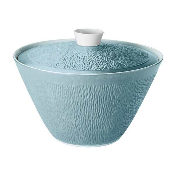 Soup Tureen - Minéral Irisé Sky Blue