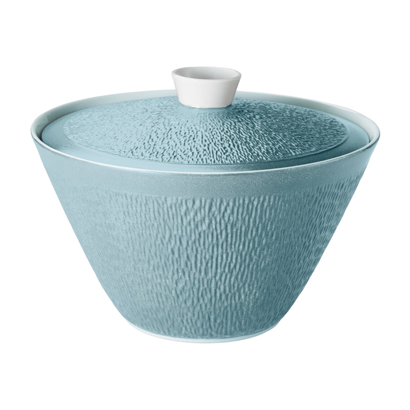 Soup Tureen - Minéral Irisé Sky Blue