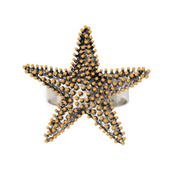 Nantucket Starfish Skinny Napkin Ring by Joanna Buchanan - Set of 4